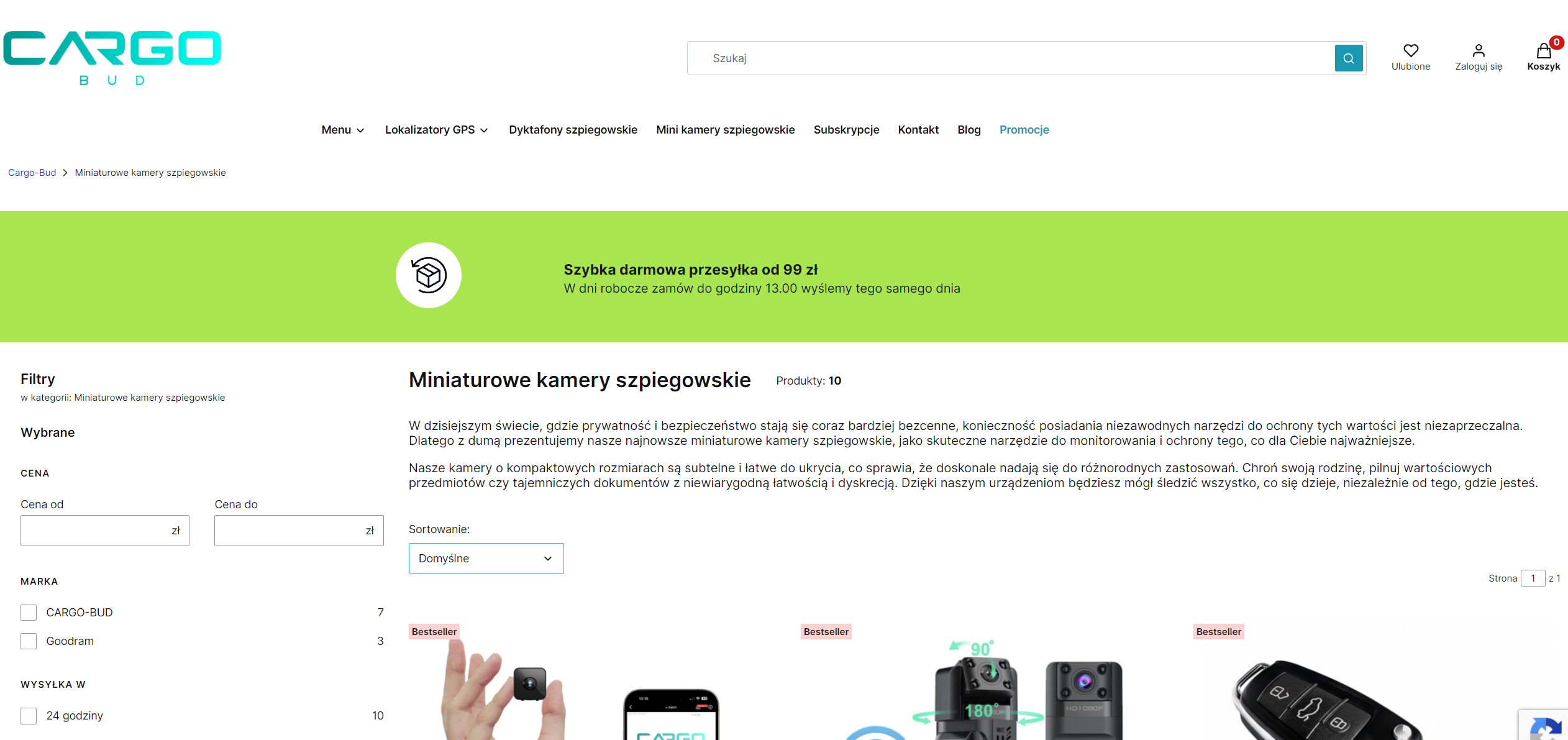 Miniaturowe kamery szpiegowskie z detekcją ruchu czy nagrywaniem ciągłym - co sprawdzi się lepiej?