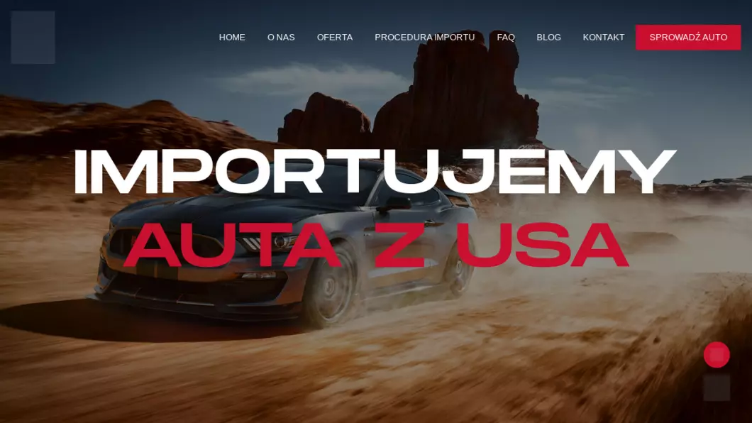 AMCars Import - podgląd