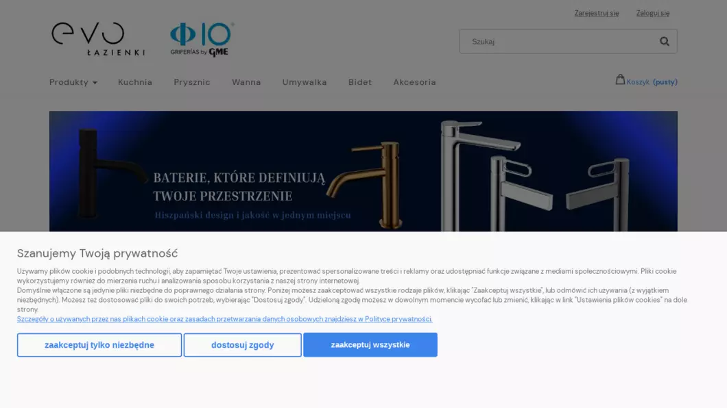 Armatura łazienkowa | Sklep internetowy evolazienki.pl - podgląd