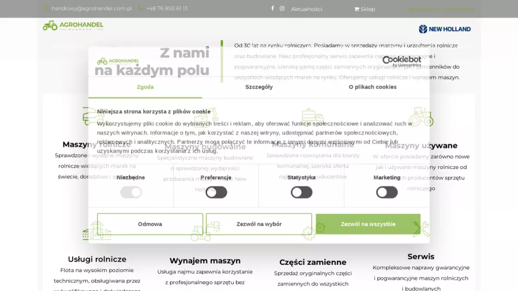 Agrohandel - podgląd