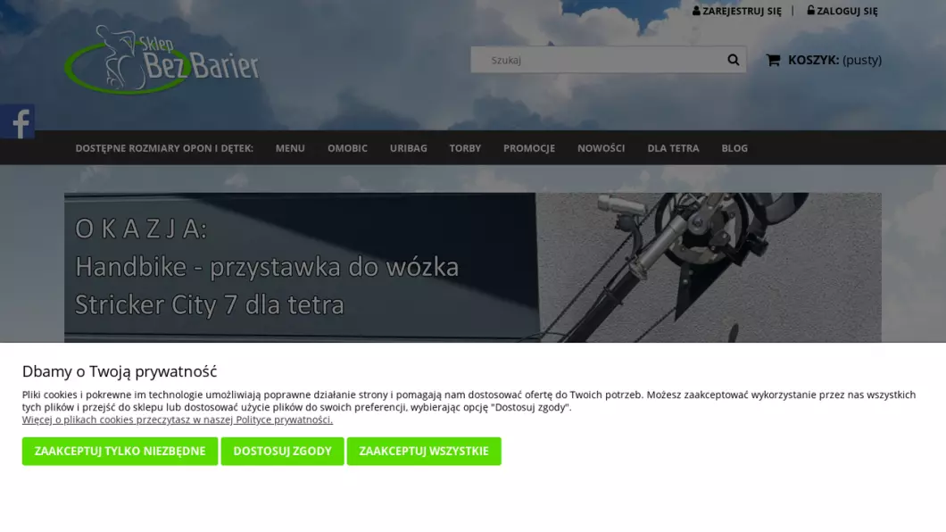 Opony do wózków inwalidzkich | Sklep internetowy SklepBezBarier - podgląd
